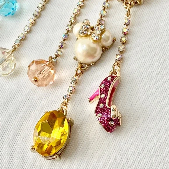 Betsey Johnson 'Disney Collection' Minnie Mouse Charm Earrings